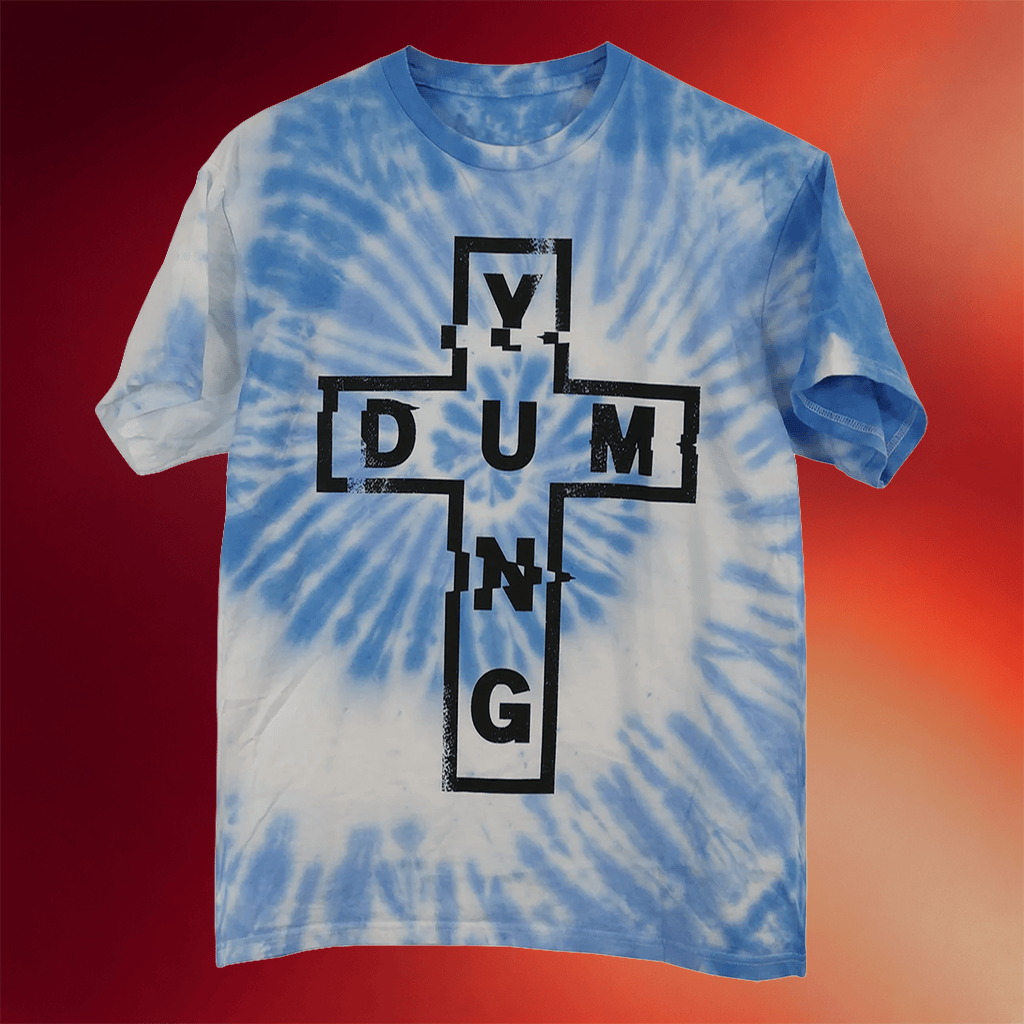 Issues Merch 2026 Yung And Dum Cross Tie Dye Shirt Presents For Music Lovers - Merchluma