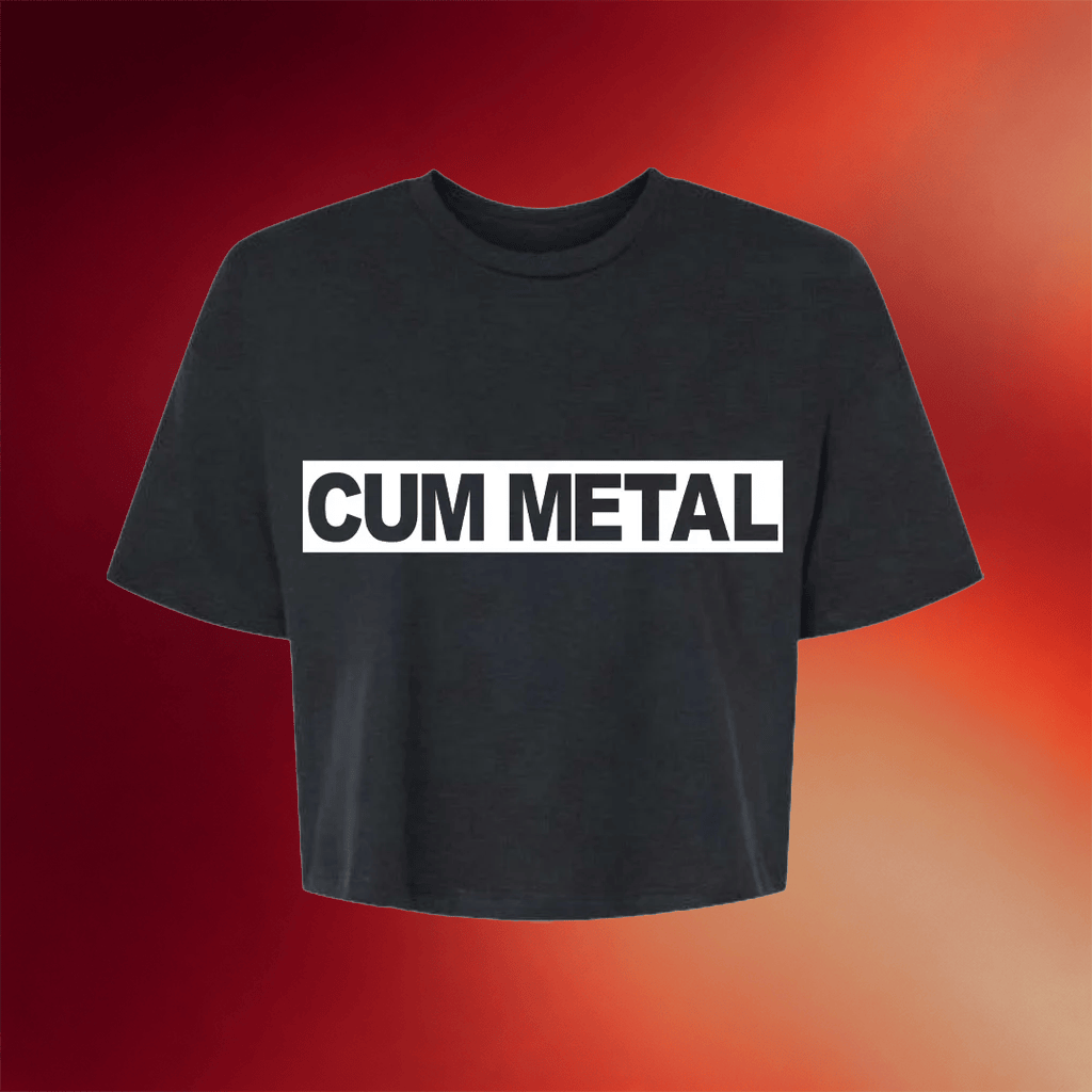 Health Band Merch 2026 Cum Metal Crop Top Health Band Shirt Present For Sisters - Merchluma