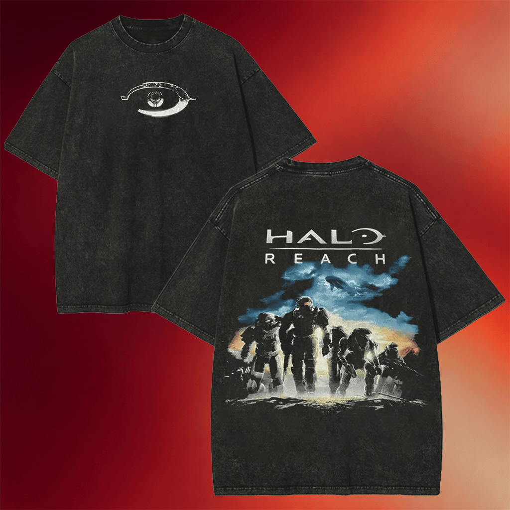 Halo Merch 2026 Halo Reach T-Shirt Vintage Birthday Gifts For Video Game Lovers - Merchluma