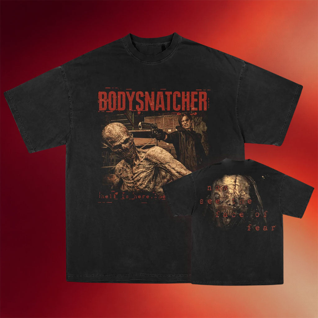 Bodysnatcher Merch 2026 Face Of Fear T-Shirt Bodysnatcher Shirt Gift For Band Fans - Merchluma