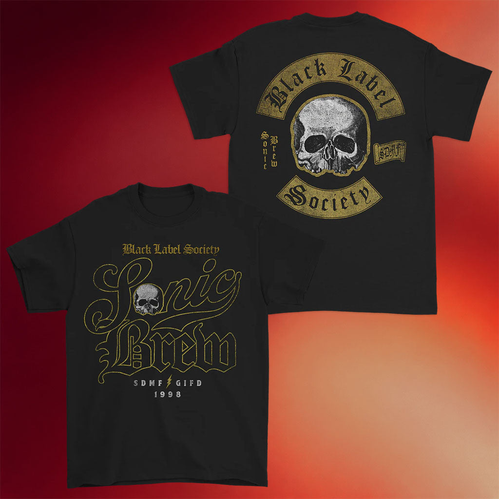 Black Label Society Merch 2026 Sonic Brew T-Shirt Music Lover Gift Ideas For Him - Merchluma