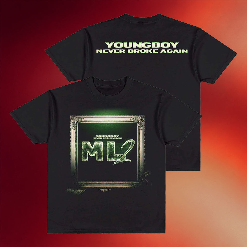 YoungBoy Never Broke Again Merch 2026 ML2 T-Shirt NBA YoungBoy Merch Gift For Rap Lovers - Merchluma