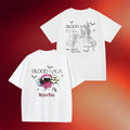 Enhypen Blood Saga Merch 2026 Enhypen Blood Saga World Tour T-Shirt Enhypen Tour Merch White - Merchluma