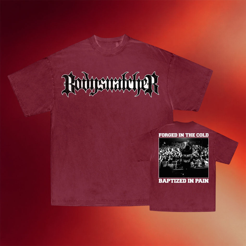 Bodysnatcher Merch 2026 Baptized In Pain T-Shirt Best Gifts For Music Lovers - Merchluma