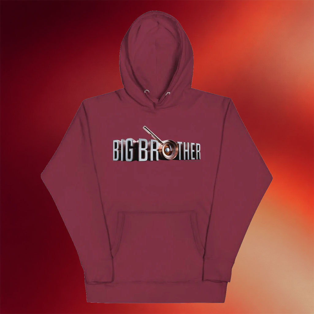 Big Brother Merch 2026 Big Brother Gold Magnifying Glass Hoodie Present For Husband - Merchluma