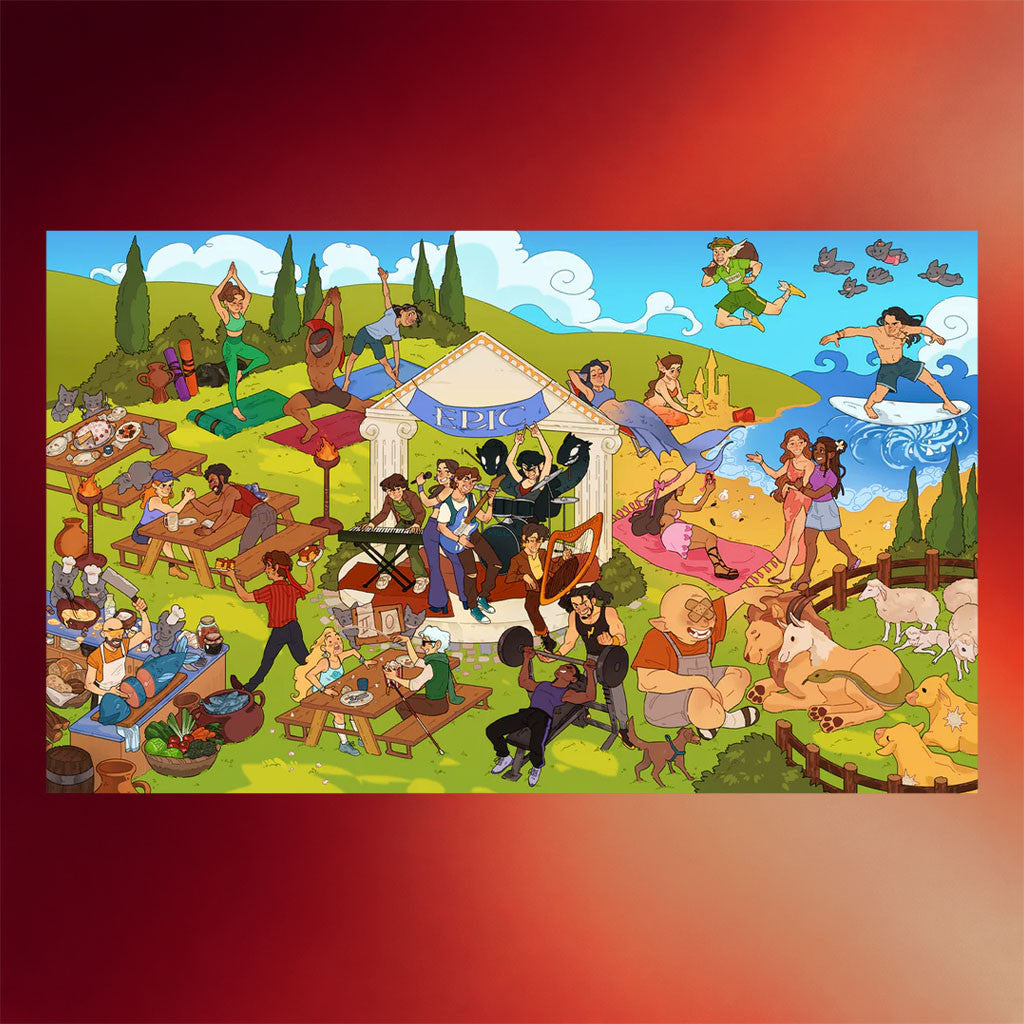 Epic The Musical Merch 2026 EPIC Party Poster Wall Art Decor For Living Room Gift For BFF - Merchluma