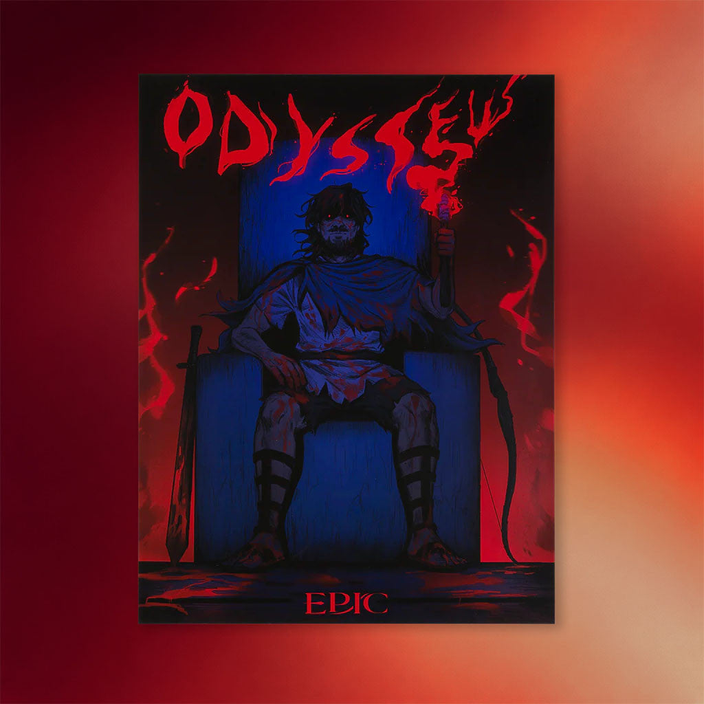 Epic The Musical Merch 2026 King Odysseus Poster Wall Art Decor Ideas Gifts For Brothers - Merchluma