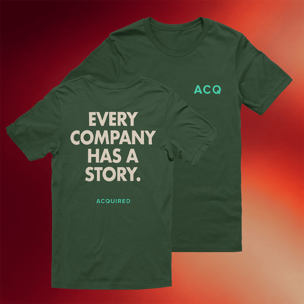 Acquired Merch 2026 Every Company Has A Story T-Shirt Best Gifts For Dad - Merchluma