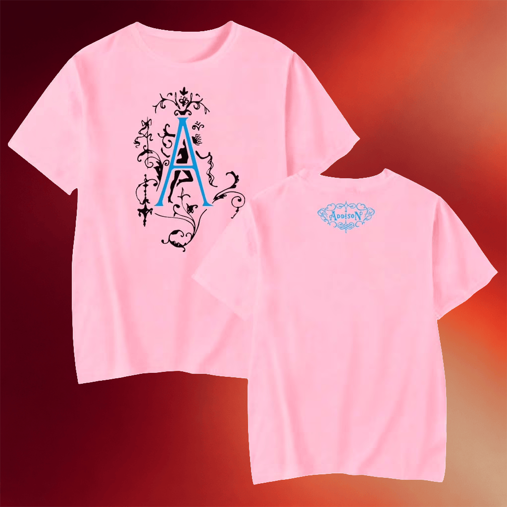 Addison Rae Merch 2026 A Logo T-Shirt Addison Rae Shirt Cool Gifts For Music Lovers - Merchluma