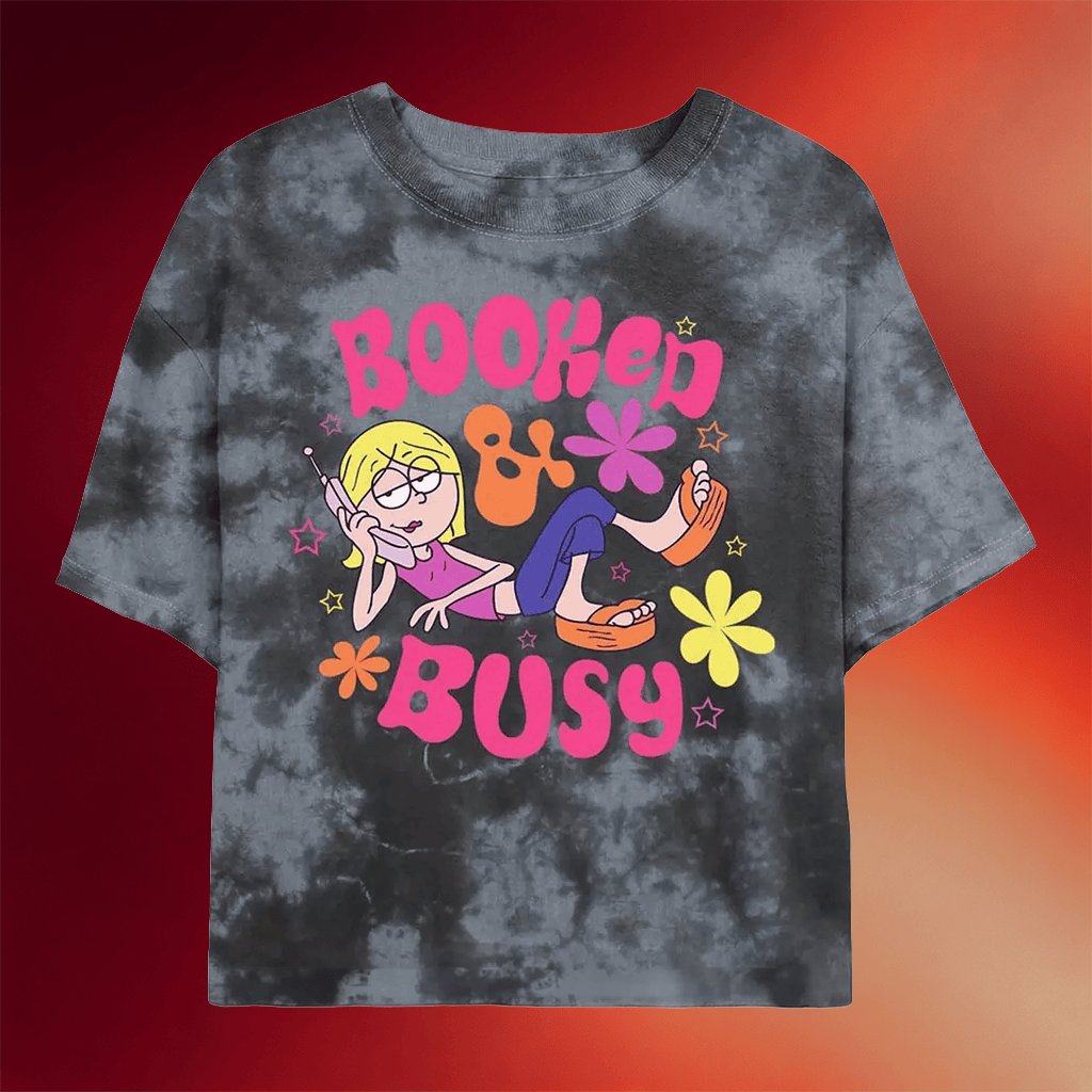 Lizzie Mcguire Merch 2026 Booked Girl Tie Dye Shirt Gifts For Besties - Merchluma