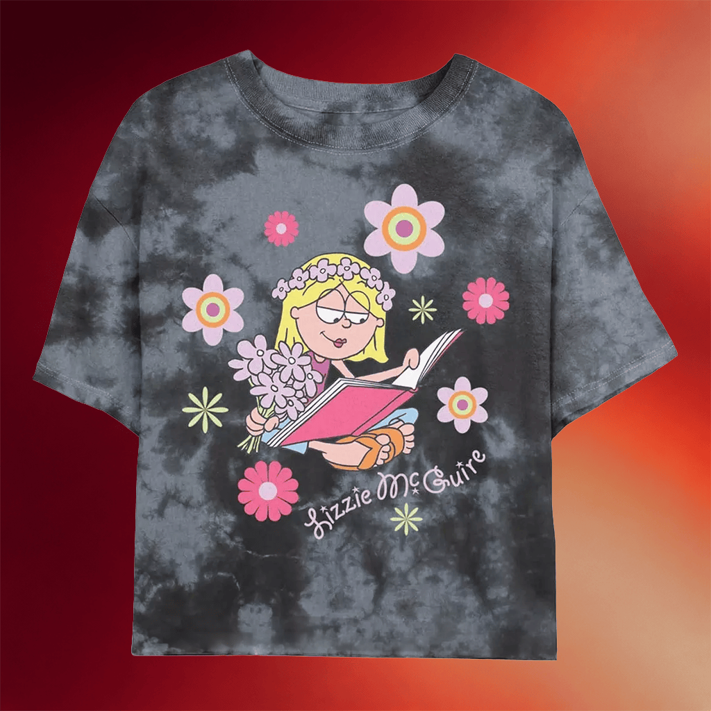Lizzie Mcguire Merch 2026 D Lizzie McGuire Groovy Lizzie Tie Dye Shirt Gifts For Friends - Merchluma