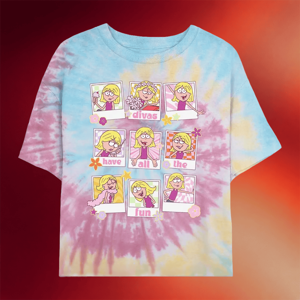 Lizzie Mcguire Merch 2026 D Lizzie Mcguire Polaroid Liz Tie Dye Shirt Gifts For Daughters - Merchluma