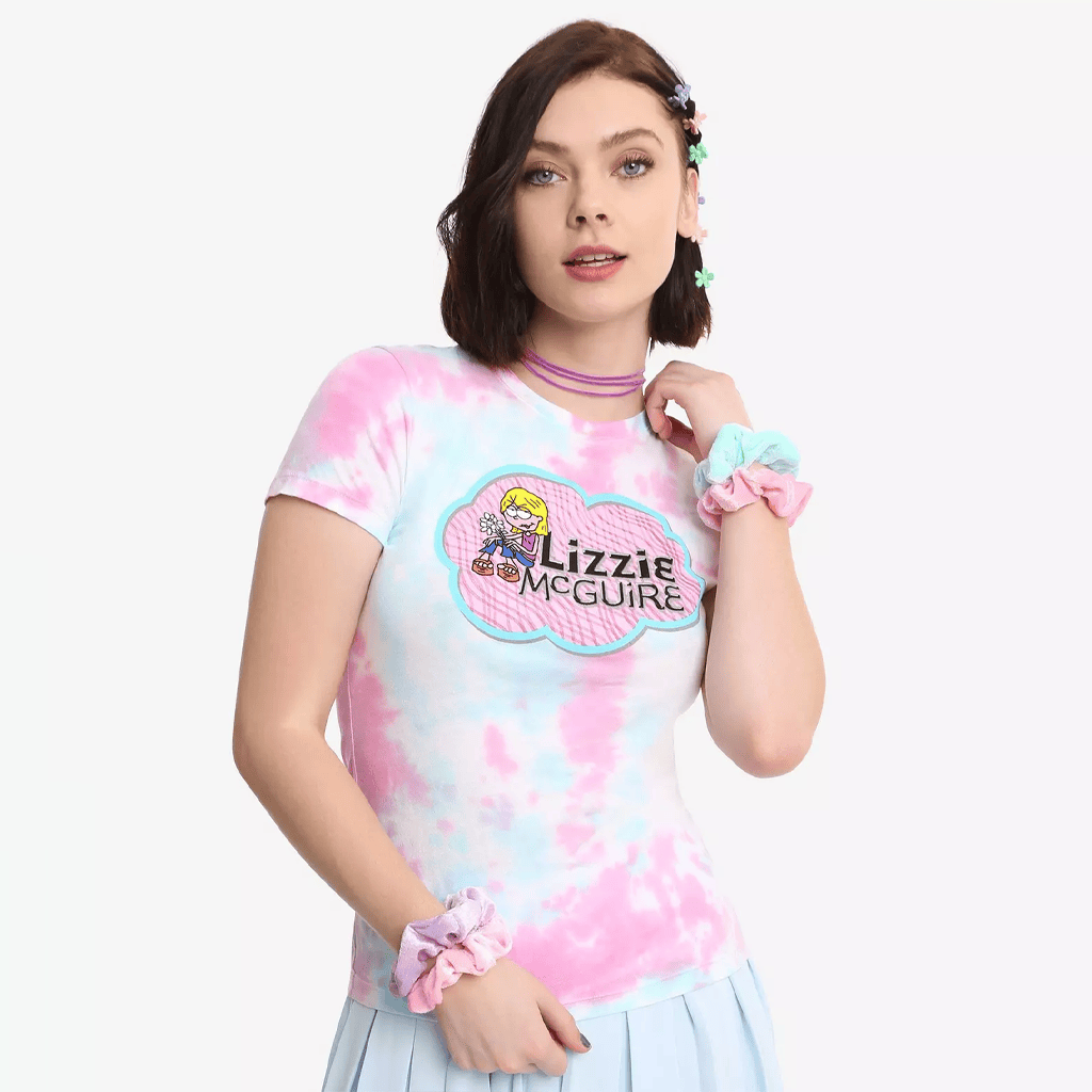 Lizzie Mcguire Merch 2026 Lizzie Mcguire Tie Dye T-Shirt Best Birthday Ideas For Her - Merchluma