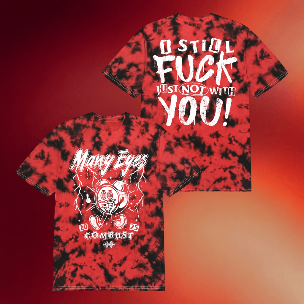 Many Eyes Merch Combust Tie Dye Shirt Unique Gifts For Music Lovers - Merchluma