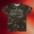 Many Eyes Merch 2026 College Logo T-Shirt Camo Music Related Gifts For Guys - Merchluma