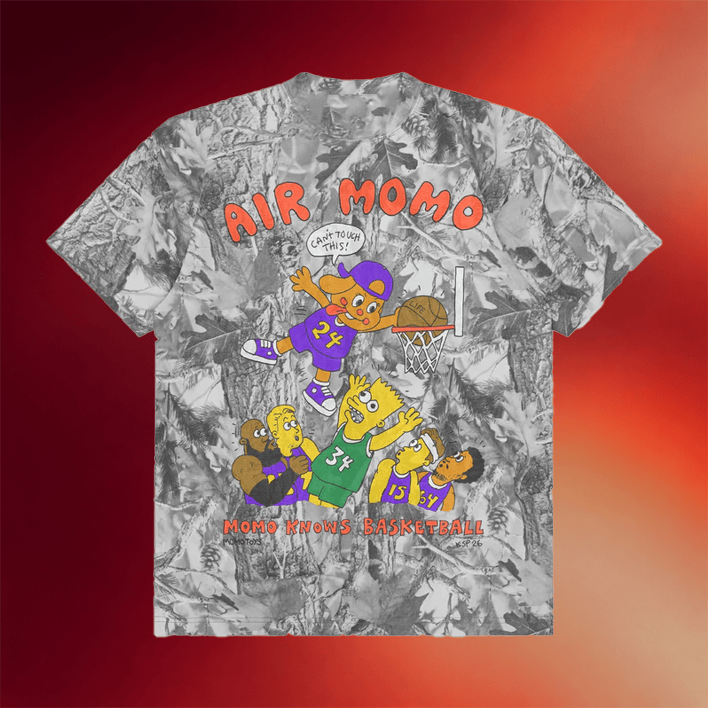 Momotoys Merch 2026 Air Momo T-Shirt Momo Knows Basketball Shirt Gifts For Husband - Merchluma