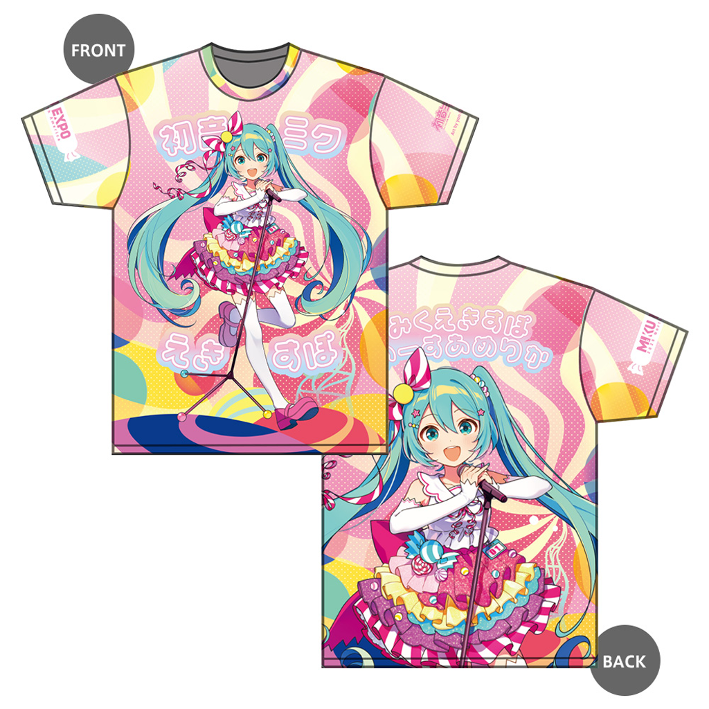Miku Expo Merch 2026 Joyful Full Graphic T-Shirt Birthday Gift For Sister - Merchluma