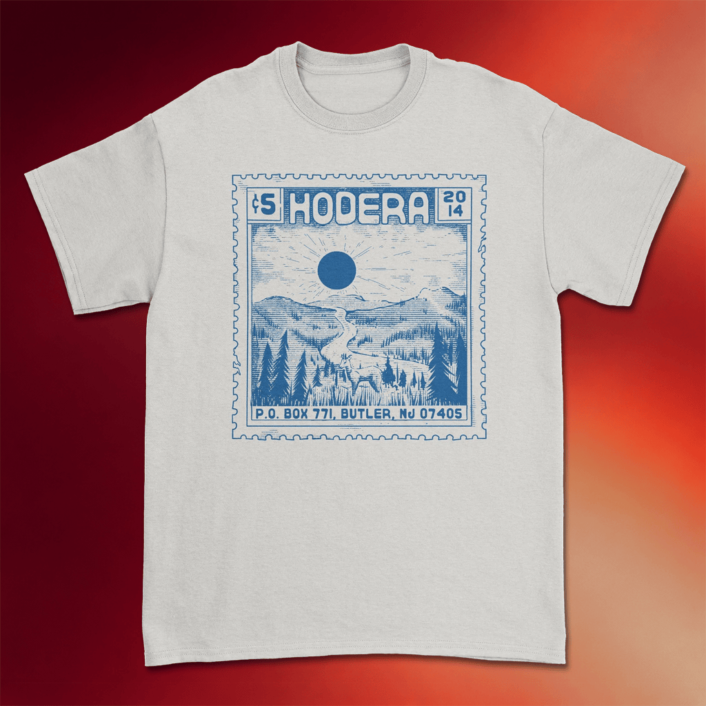 Lonely Ghost Records Merch 2026 Hodera Stamp T-Shirt Gifts For Band Fans - Merchluma