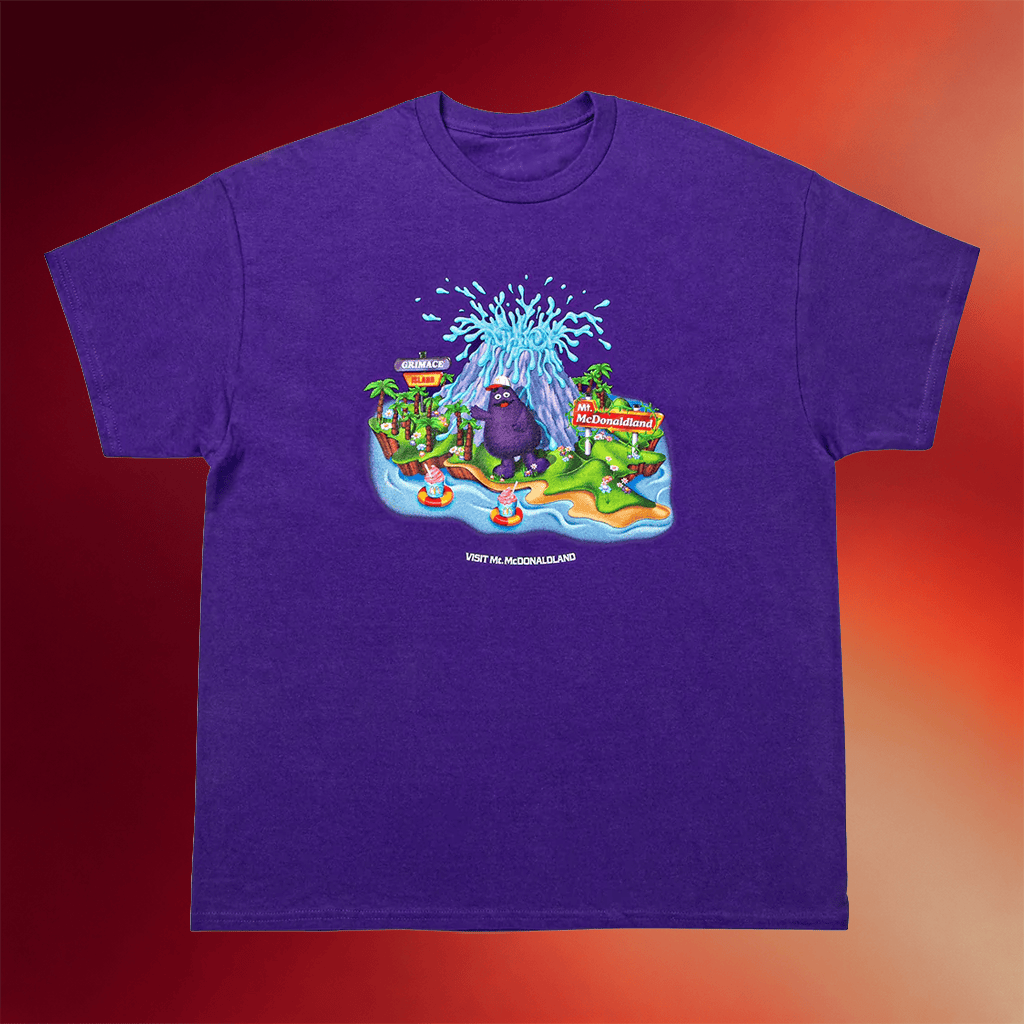 McDonalds Merch 2026 Grimace Island Expedition T-Shirt Gifts For Sisters - Merchluma