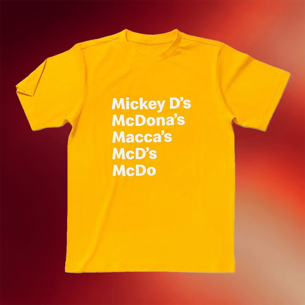 McDonalds Merch 2026 Mickey D's Nickname T-Shirt Unique Father's Day Gifts - Merchluma