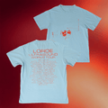 Lorde Merch 2025 Sketch Dateback T-Shirt Lorde World Tour Shirt Presents For Music Lovers - Merchluma
