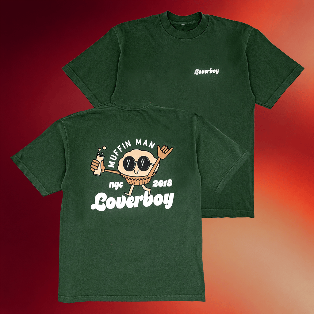 Loverboy Merch 2026 Muffin Man T-Shirt Loverboy Shirt Best Gifts For Boyfriend - Merchluma