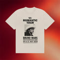 Bruno Mars Merch 2026 Madrid The Romantic Tour T-Shirt Gift Ideas For Music Lovers - Merchluma