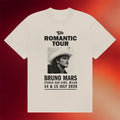 Bruno Mars Merch 2026 Milan The Romantic Tour T-Shirt Music Fan Shirt Gift For BFF - Merchluma