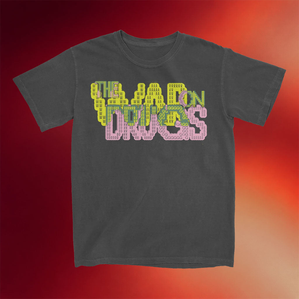 The War On Drugs Merch 2026 Letter T-Shirt Gift Ideas For Rock Lovers - Merchluma