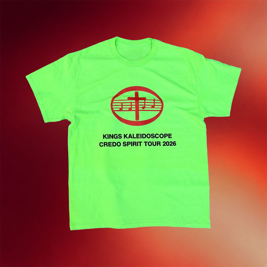 Kings Kaleidoscope Merch 2026 Music Cross T-Shirt Kings Kaleidoscope Credo Spirit Tour Merch - Merchluma
