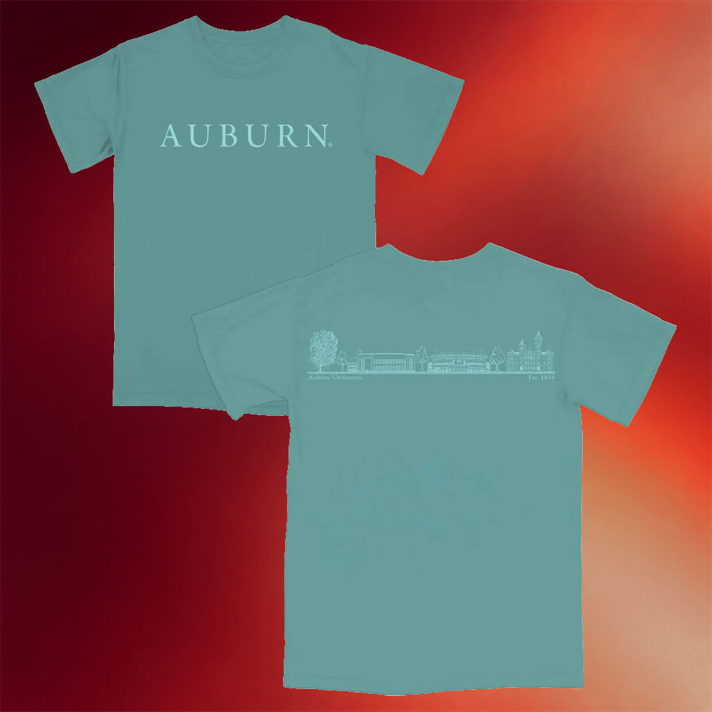 JNJ Apparel Merch 2026 Auburn Sketch T-Shirt Unique Birthday Gift For Husband - Merchluma