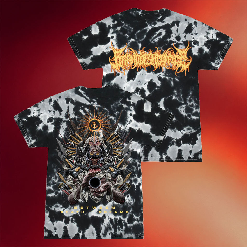 Brand Of Sacrifice Merch 2026 Blotch Multi-Black Tie Dye T-Shirt Gift For Band Fans - Merchluma