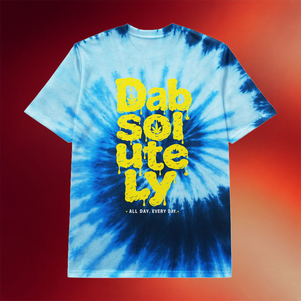 Globridge Studio Merch 2026 Dabsolutely Blue Tie Dye T-Shirt Gifts Ideas For Brothers - Merchluma