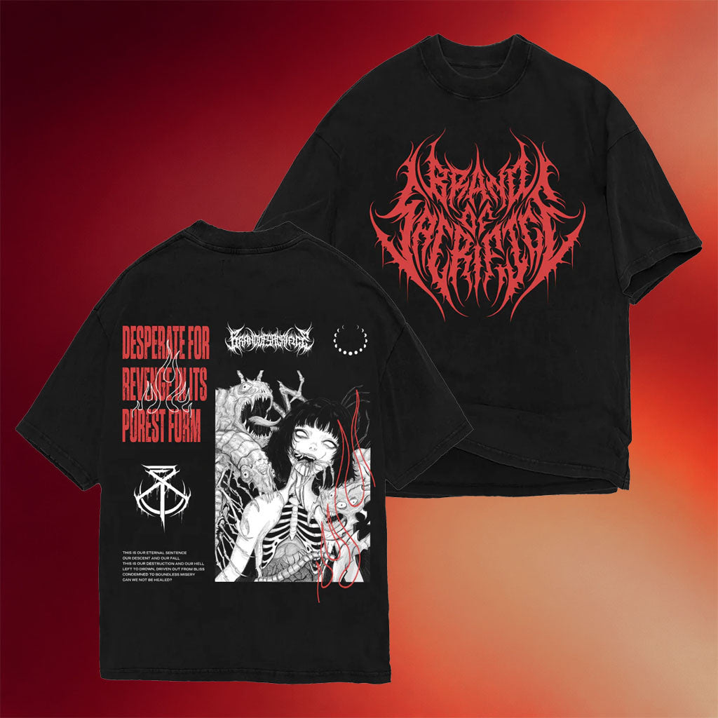 Brand Of Sacrifice Merch 2026 Lifeblood Manga Black T-Shirt Gifts For Your Boyfriend - Merchluma
