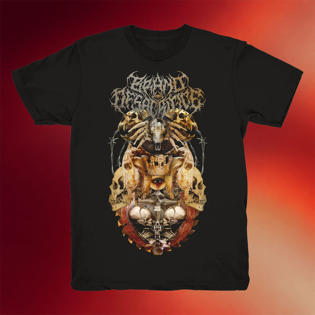 Brand Of Sacrifice Merch 2026 MYSPACE Black T-Shirt Music Related Gifts For Guys - Merchluma