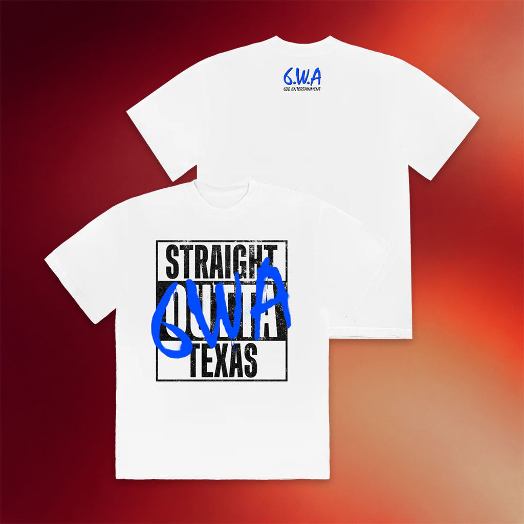 BigXthaPlug Merch 2026 Straight Outta Texas T-Shirt 6WA Shirt Gift For Hip Hop Fans - Merchluma