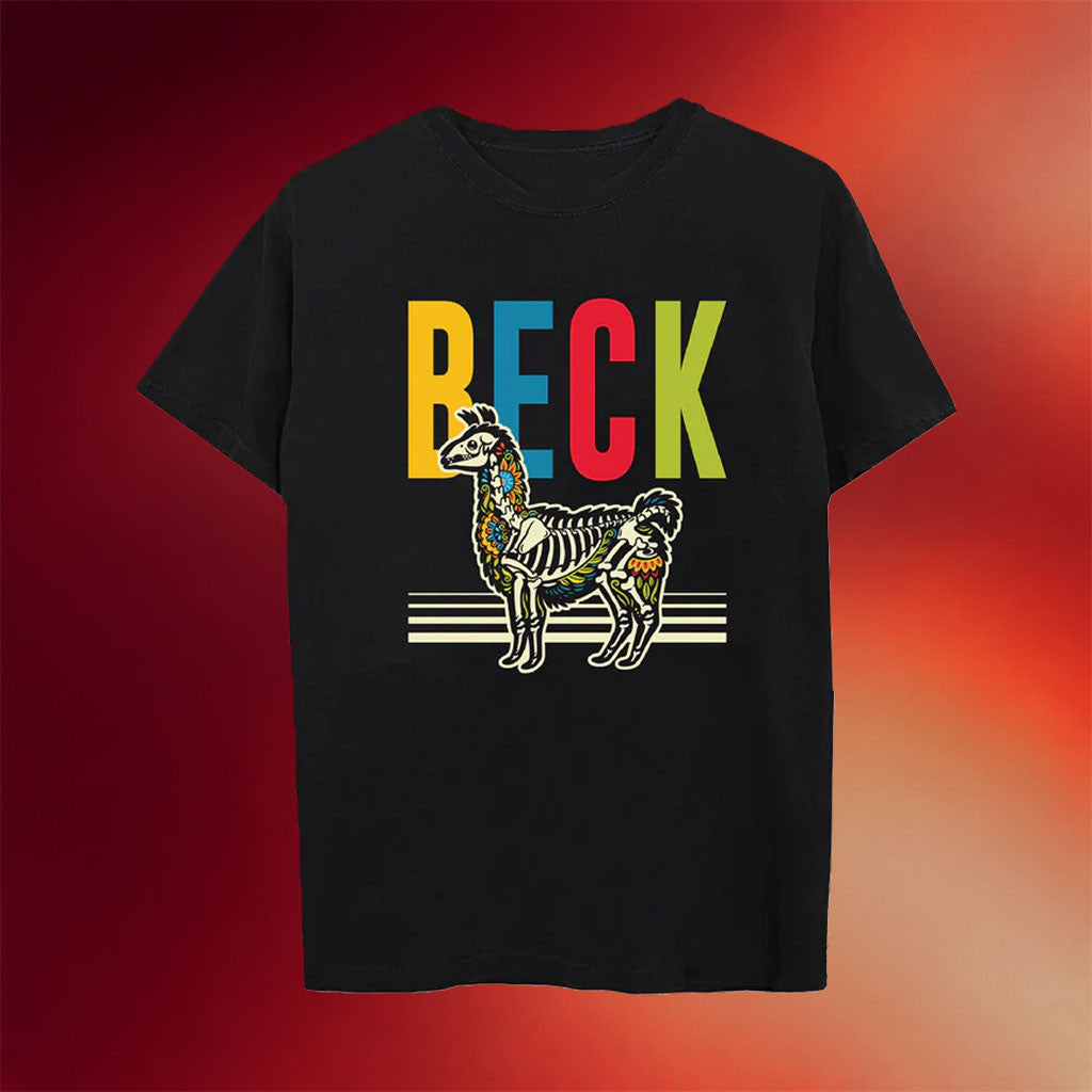 Beck Merch 2026 Skullpaca T-Shirt Beck Shirt Presents For Music Lovers - Merchluma