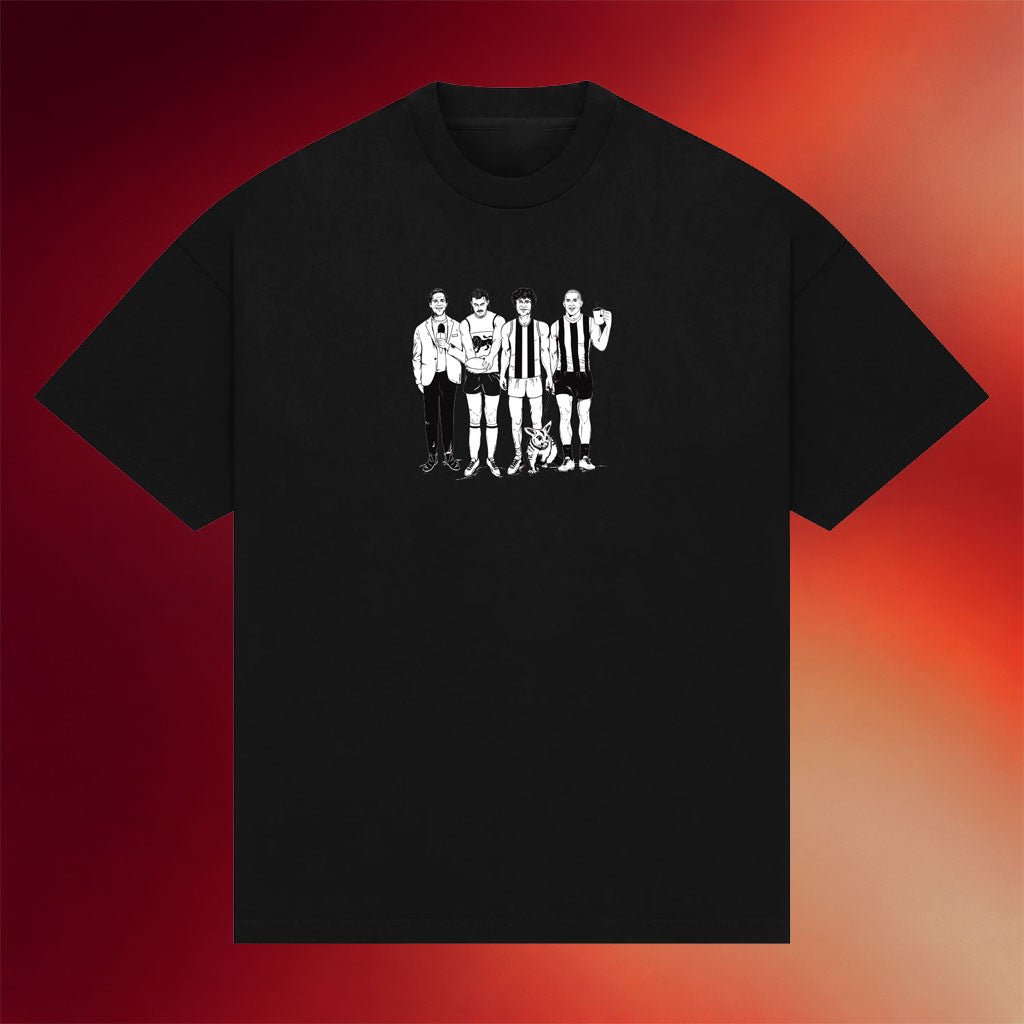 Clubby Sports Merch 200 Plus Hand Drawn T-Shirt Black 2026 Gifts For My Husband - Merchluma