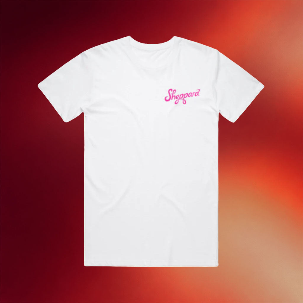 Sheppard Merch 2026 Sheppard Logo Touring T-Shirt White Gifts For Music Lovers - Merchluma