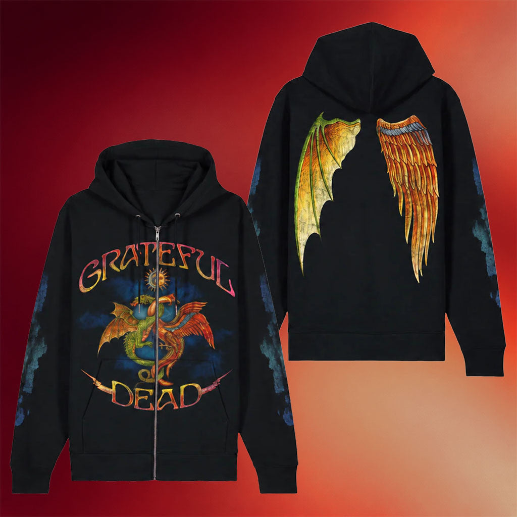 Grateful Dead Merch 2026 Summer Magic Zip Hoodie Cool Gifts For Rock Lovers - Merchluma
