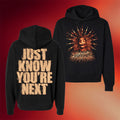 Rev3rent Merch 2026 Torment Hoodie Just Know You're Next Hoodie Gift For Band Fans - Merchluma