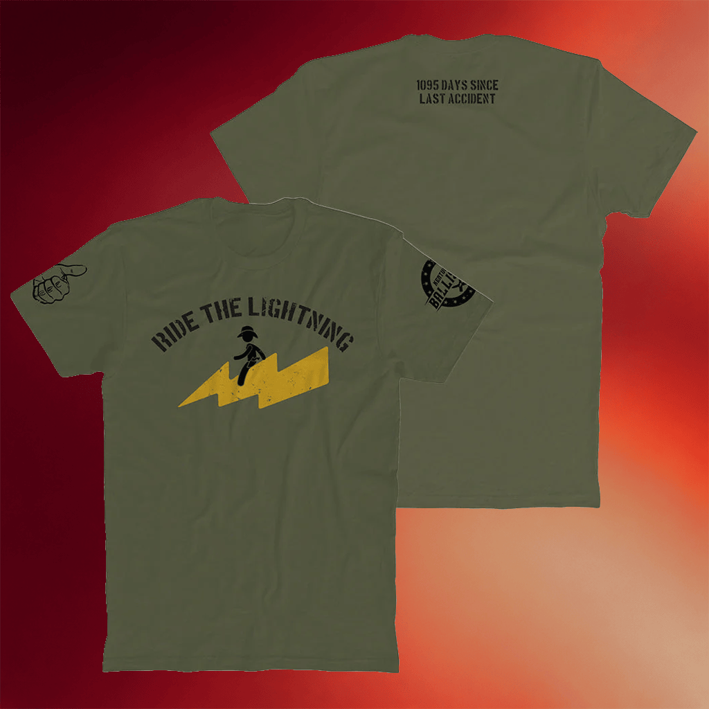 Kentucky Ballistics Merch 2026 Ride The Lightning T-Shirt Fathers Day Gifts For Husband - Merchluma