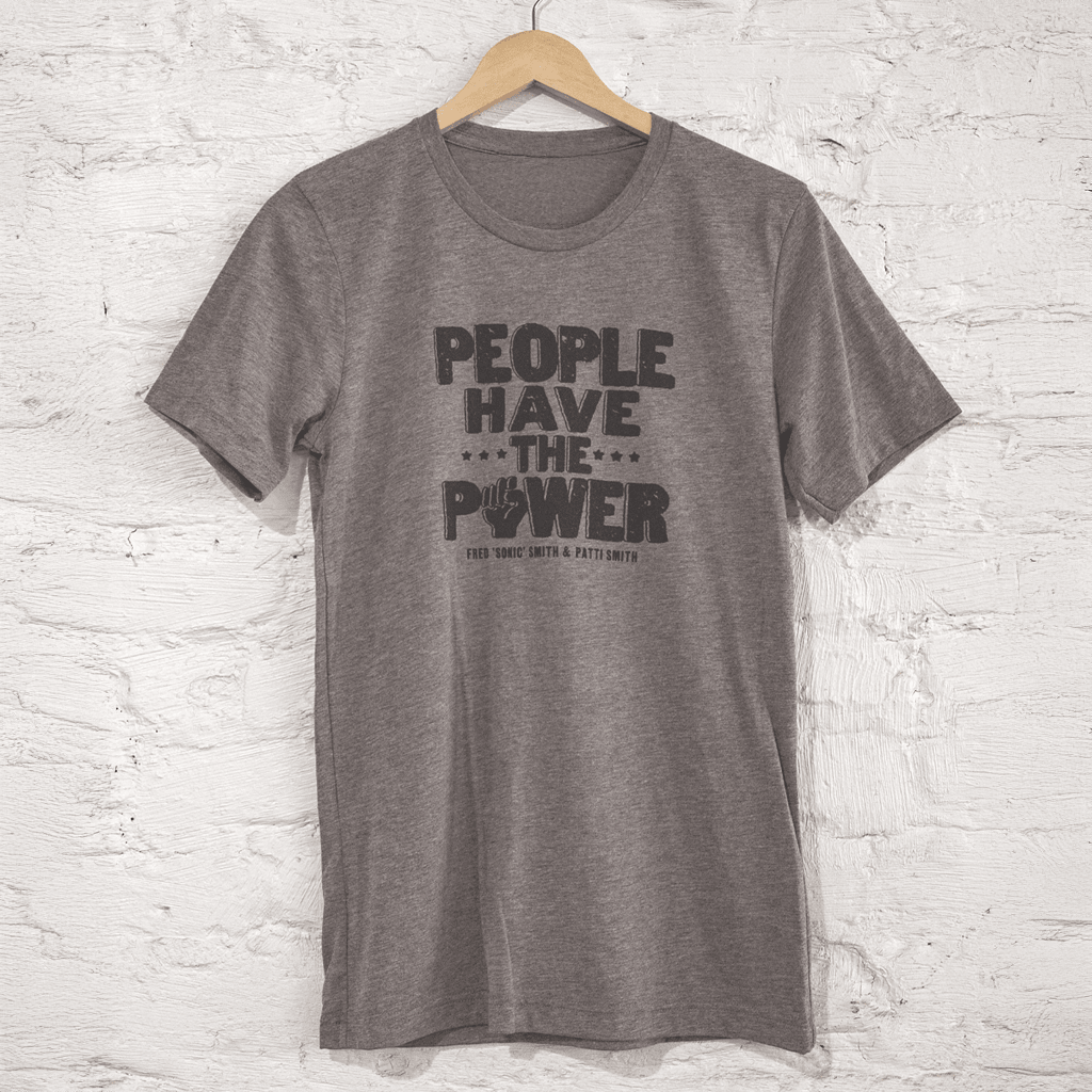 Kin Ship Goods Merch Patti Smith People Have The Power T-Shirt Gift Ideas For Him - Merchluma