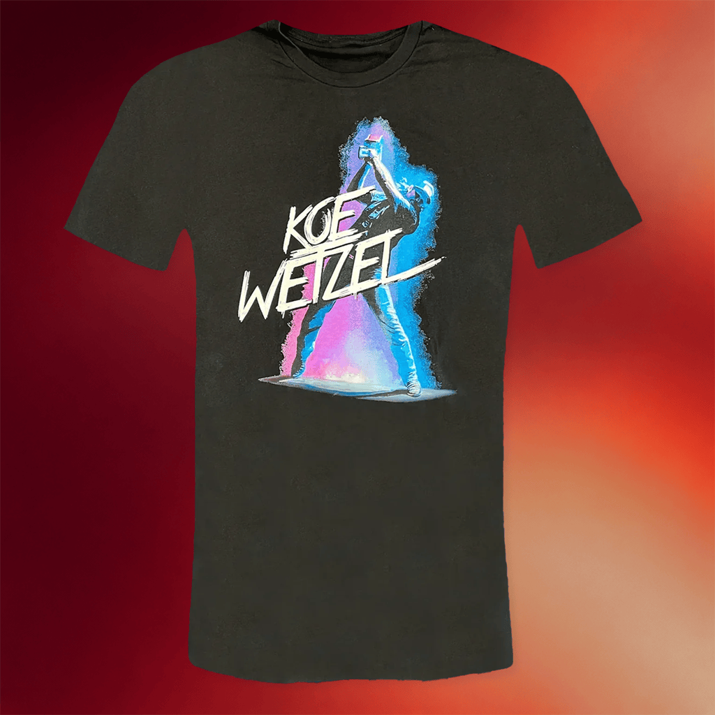 Koe Wetzel Merch 2026 Guitar Smash T-Shirt Koe Wetzel Shirt Best Gifts For Father - Merchluma