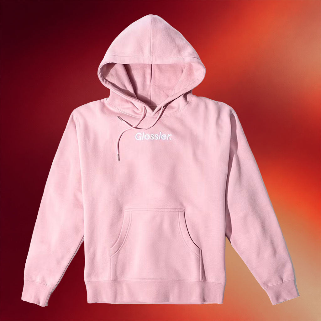 Glossier Merch 2026 Glossier Embroidered Hoodie Birthday Gifts Ideas For Sisters - Merchluma