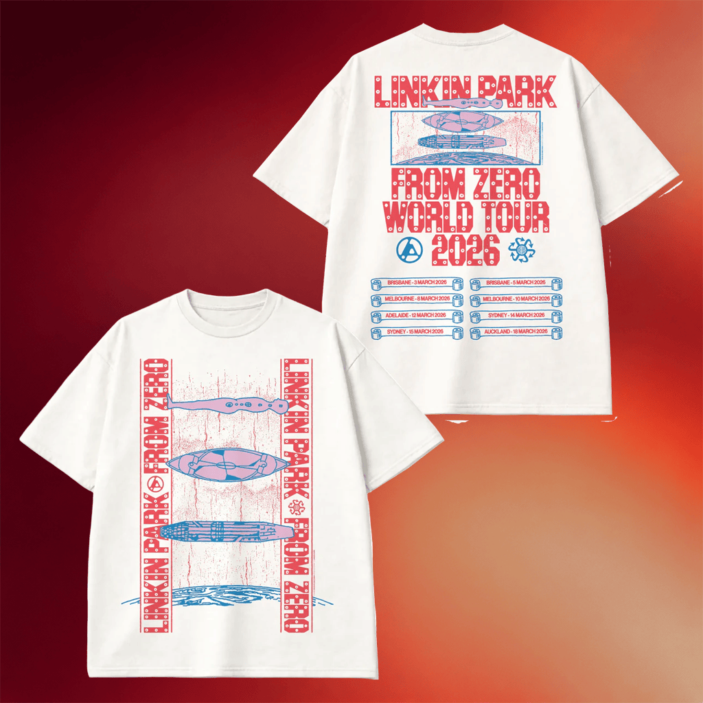 Linkin Park Merch 2026 Deus T-Shirt Linkin Park From Zero World Tour 2026 Shirt Gifts For Fan - Merchluma