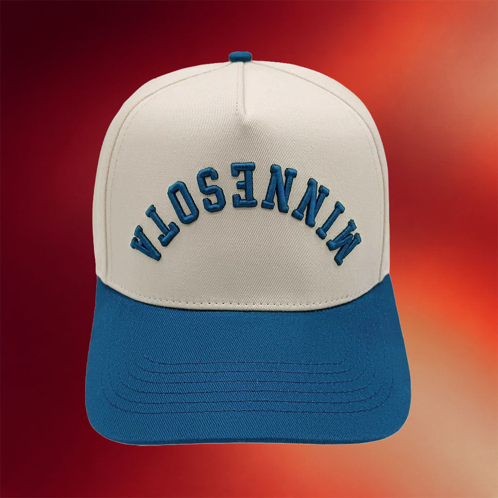 Minnesota Yacht Club Festival Merch 2026 Minnesota Upside-Down Embroidered Hat Gift For Fans - Merchluma