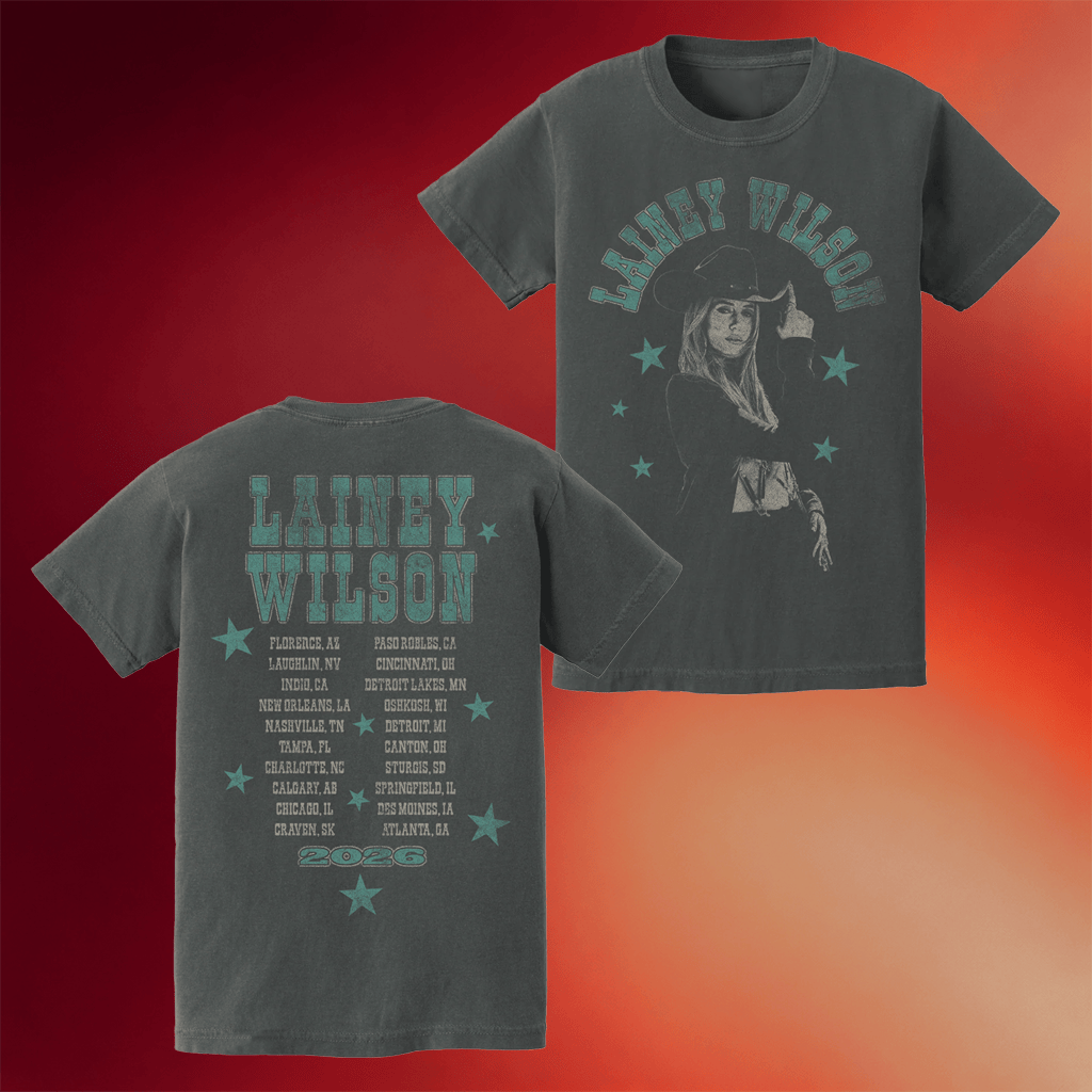 Lainey Wilson Merch 2026 Tour T-Shirt Lainey Wilson Shirt Best Gifts For Country Music Fans - Merchluma