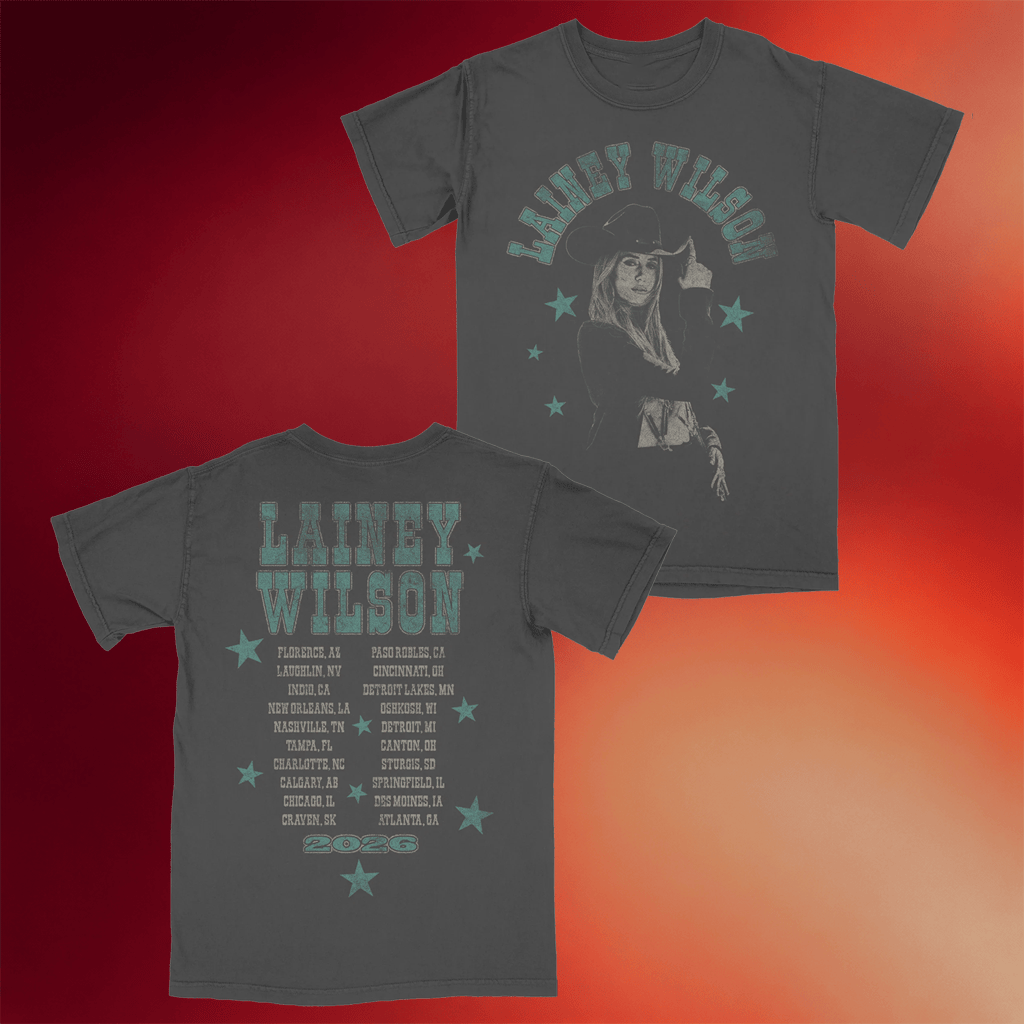 Lainey Wilson Merch 2026 Tour T-Shirt Lainey Wilson Tour Merch Gifts For Country Music Fans - Merchluma