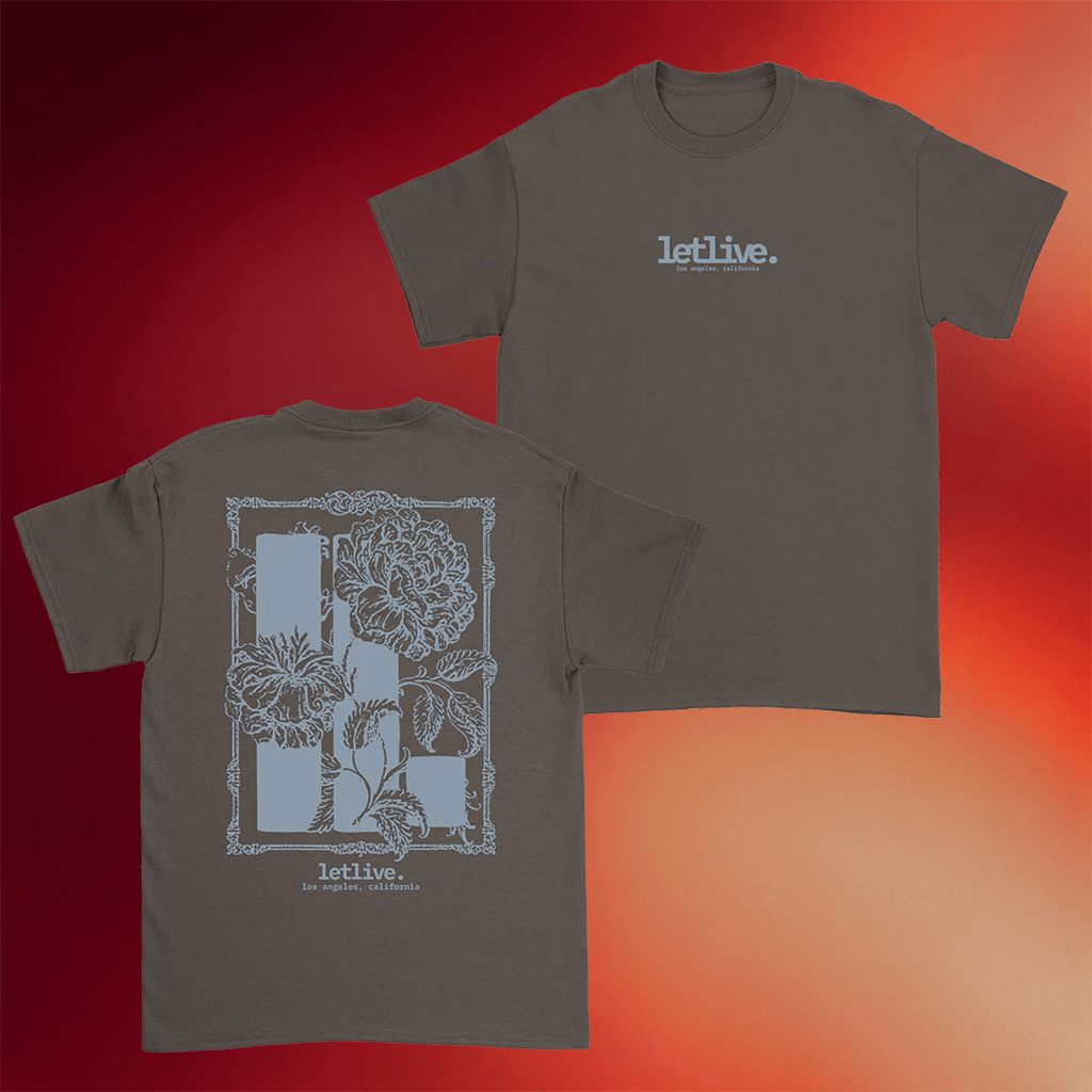 Letlive Merch 2026 Flowers Bloom T-Shirt Unique Gifts For Music Lovers - Merchluma
